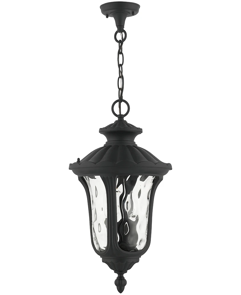 Livex Oxford 3 Light Outdoor Pendant Lantern