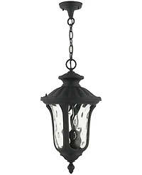 Livex Oxford 3 Light Outdoor Pendant Lantern