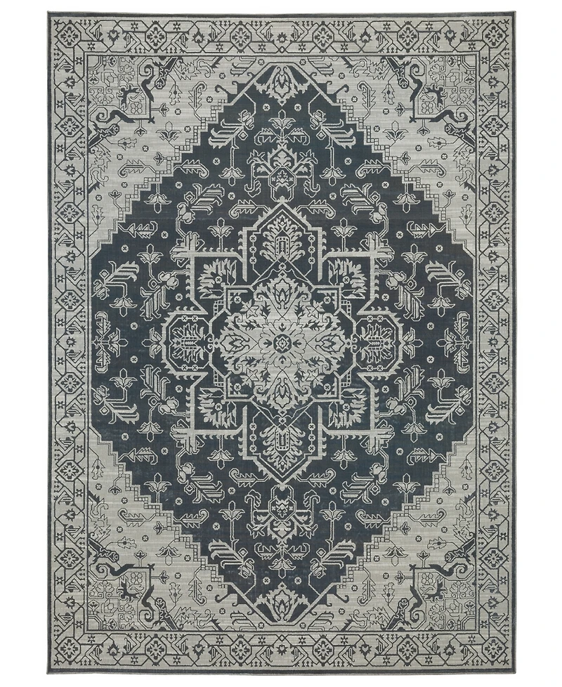 Oriental Weavers Intrigue INT07 3'10" x 5'5" Area Rug
