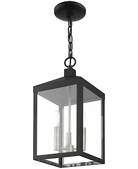 Livex Nyack 3 Light Outdoor Pendant Lantern