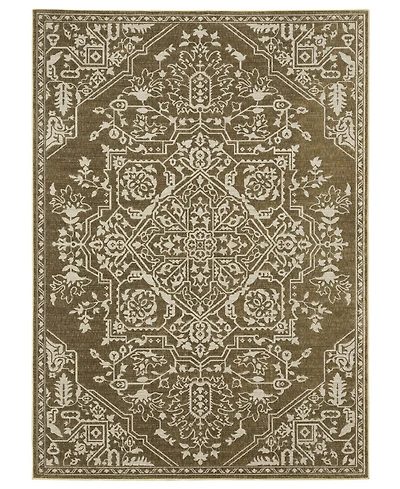 Oriental Weavers Intrigue INT11 3'10" x 5'5" Area Rug