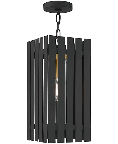 Livex Greenwick 1 Light Outdoor Pendant Lantern