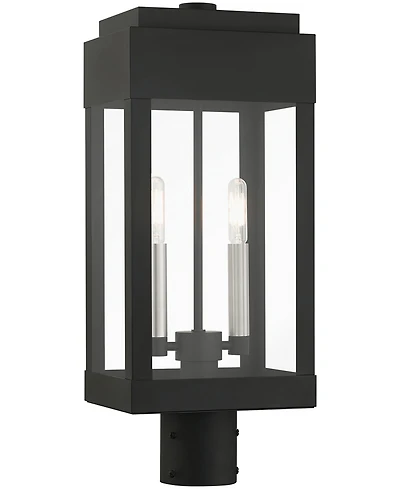 Livex York 2 Light Outdoor Post Top Lantern