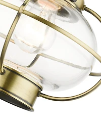 Livex Newburyport 1 Light Outdoor Pendant Lantern