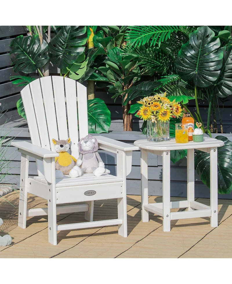 Kids' Adirondack Chair Seat Weather Resistant for Ages 3-8
