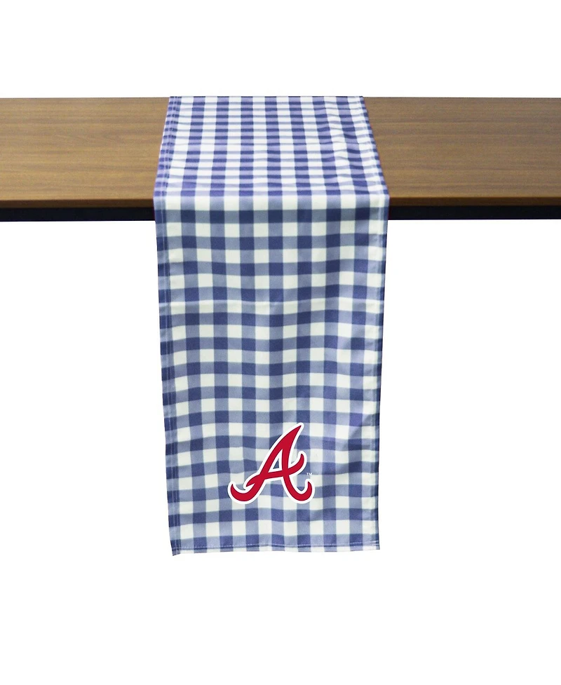 Atlanta Braves Buffalo Check Table Runner