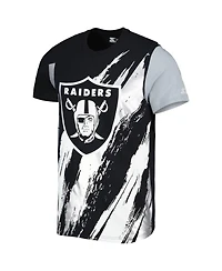 Men's Starter Black Las Vegas Raiders Extreme Defender T-shirt