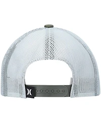 Men's Hurley Green Seacliff Trucker Snapback Hat