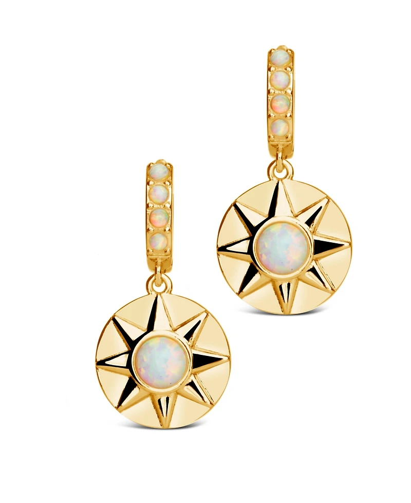 Sterling Forever Sunni Micro Hoops