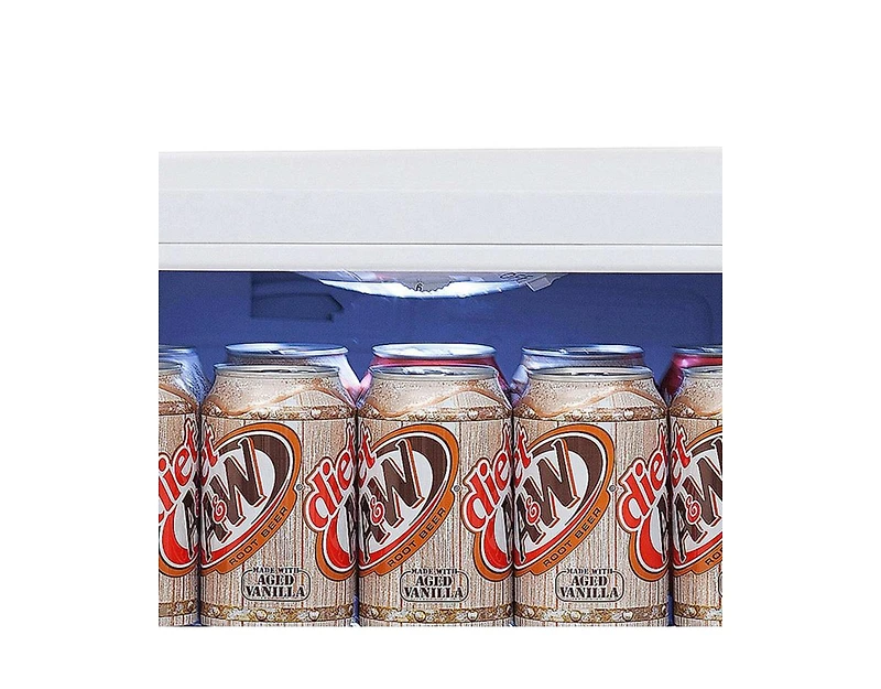 Whynter Beverage Refrigerator With Lock - Stainless Steel 90 Can Capacity
