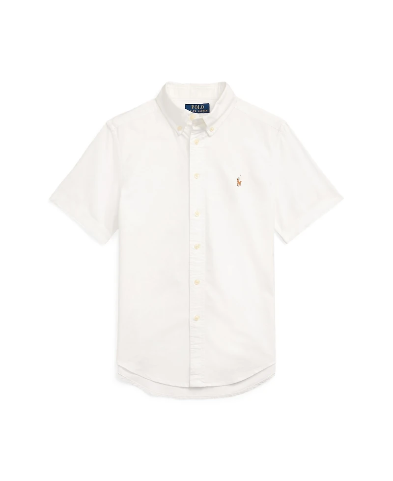Polo Ralph Lauren Big Boys Cotton Oxford Short-Sleeve Shirt