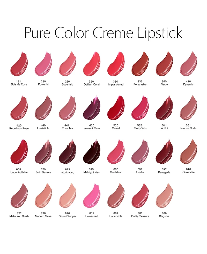 Pure Color Long-Lasting Cream Lipstick