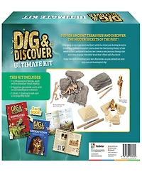 Dig Discover Ultimate Kit Diy Science and Geology for Kids, Dinosaurs Ancient Egypt