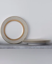 Noritake Odessa Gold Set of 4 Accent Plates, Service For 4