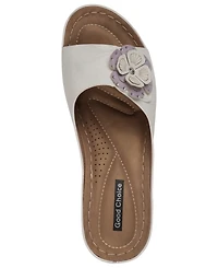 Gc Shoes Women's Naples Flower Wedge Sandals