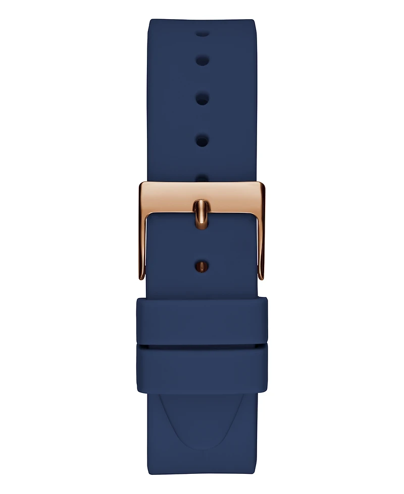 Guess Women's Analog Blue Silicone Watch 38mm