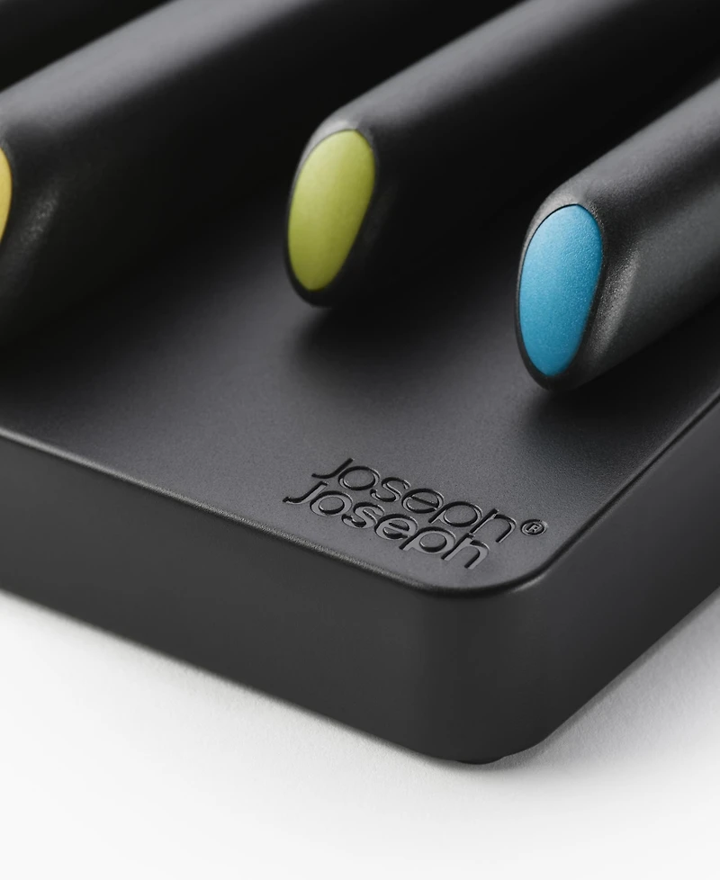 Joseph Joseph Elevate Knives Store 5-Piece Knife Set with in-Drawer Storage Tray
