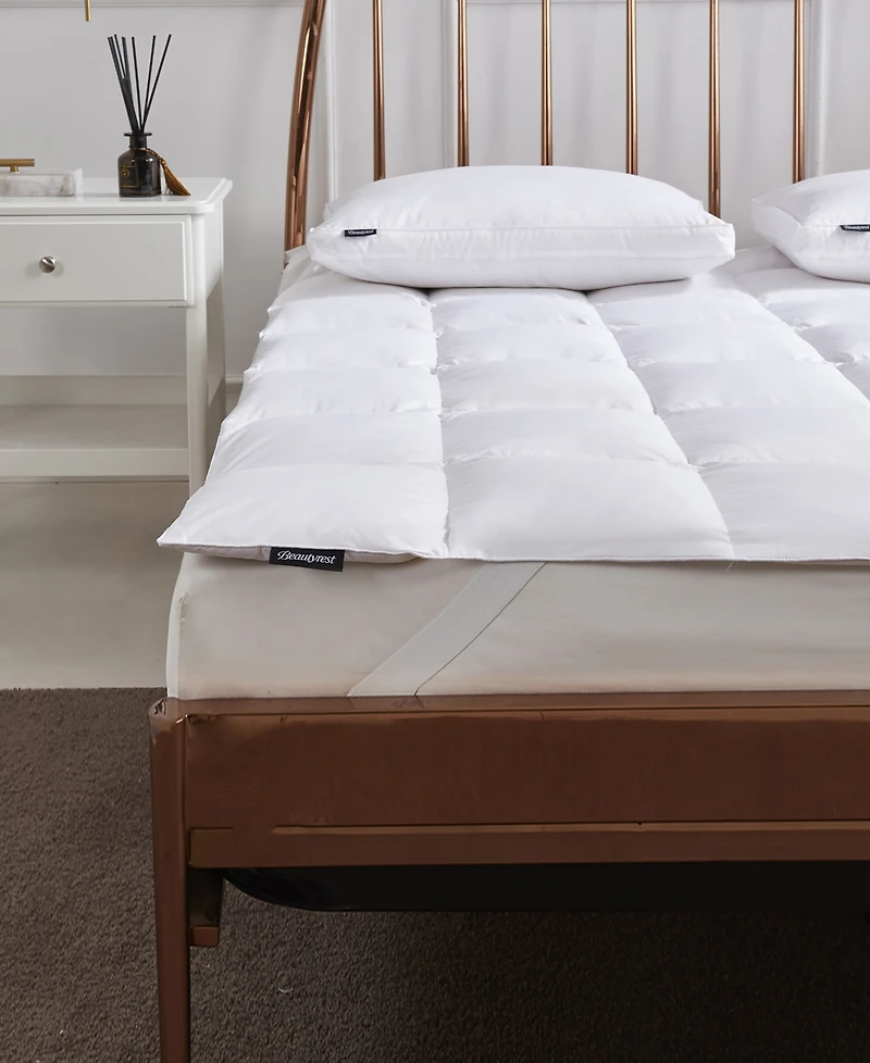 Beautyrest Feather & Down Fiber Mattress Topper