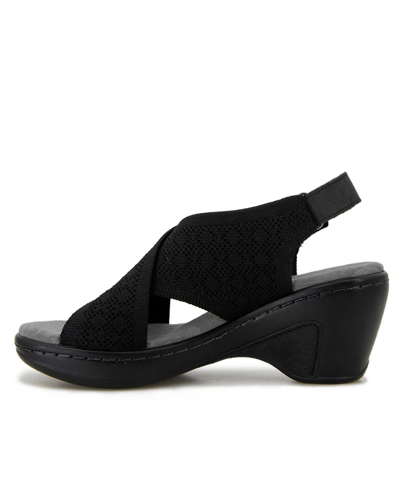 Jbu Women's Alyssa Wedge Sandals