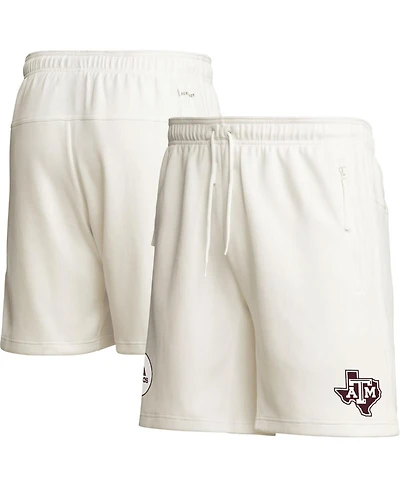 Men's adidas Cream Texas A&M Aggies Zero Dye Aeroready Shorts