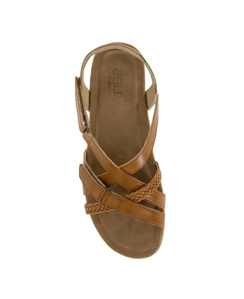Jbu Women's Brooke Flat Sandals