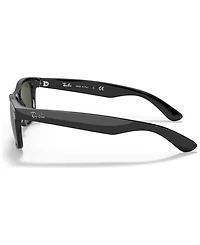 Ray-Ban Unisex New Wayfarer Sunglasses, RB2132 - Polished Black