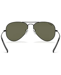 Ray-Ban Unisex Polarized Sunglasses, RB3025 Aviator Classic