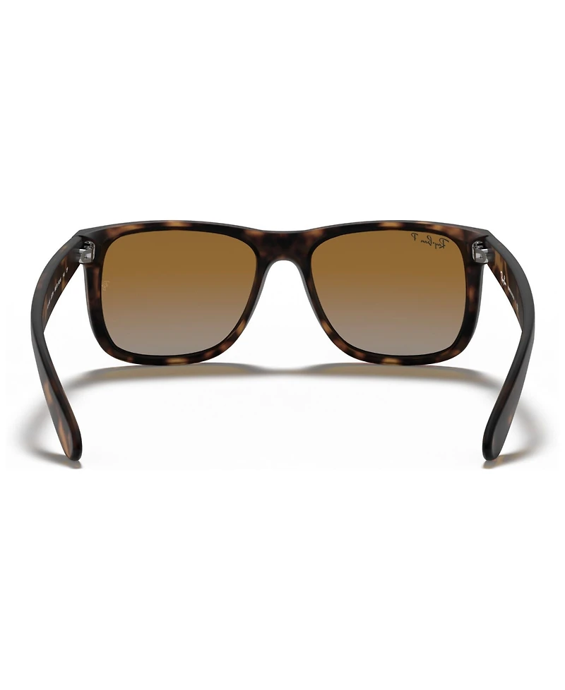 Ray-Ban Unisex Polarized Justin Gradient Sunglasses, RB4165