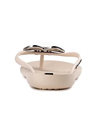 Ipanema Women's Wave Heart Sparkle Flip-flop Sandals