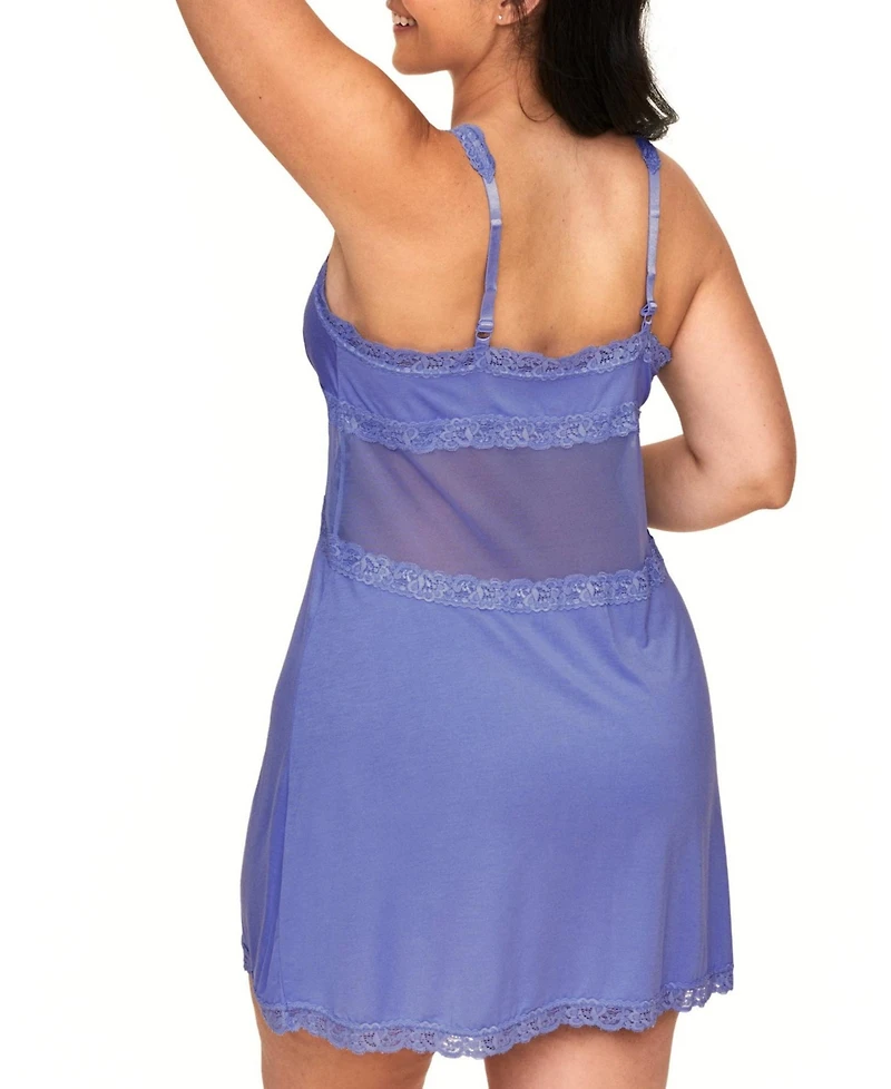 Adore Me Plus Primrose Slip Dress