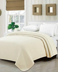 Melange Home Cashmere Lambswool Blanket, Full/Queen