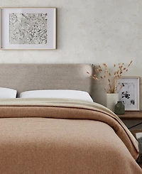 Melange Home Self Hem Merino Wool Blanket