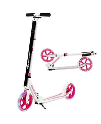 Folding Sports Kick Scooter w/Led Wheels for Kids Teens
