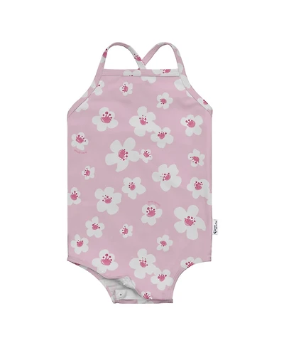 green sprouts Baby Girls Lightweight Easy Change Swimsuit