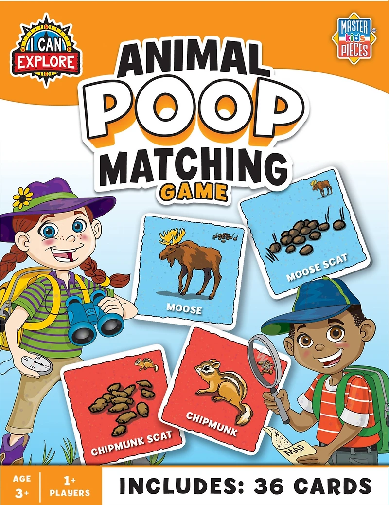 Animal Poop Matching Game