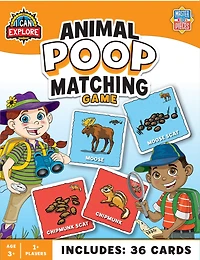 Animal Poop Matching Game
