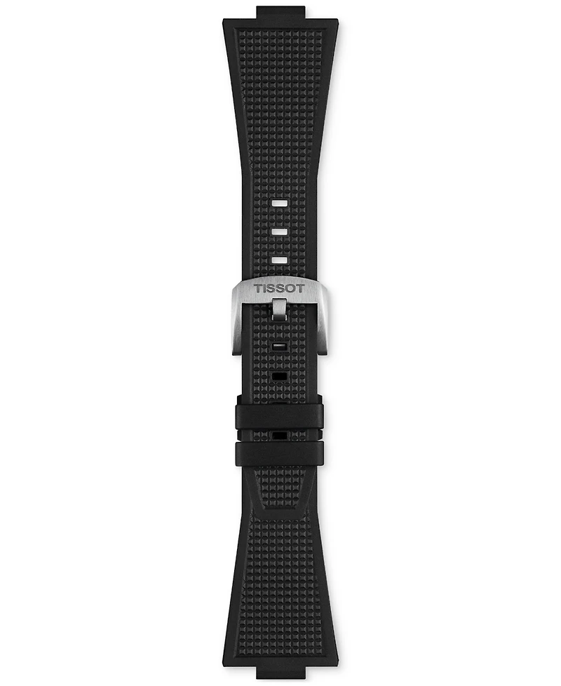 Tissot Men's Swiss Prx Black Rubber Strap Watch 40mm