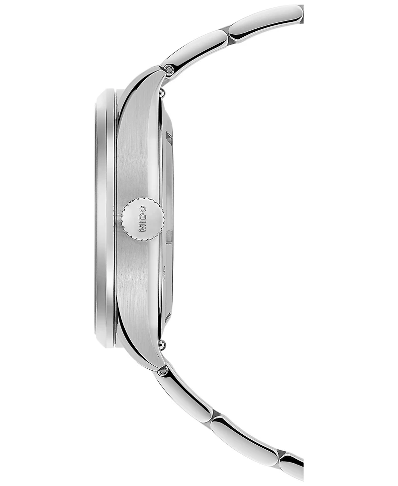 Mido Men's Swiss Automatic Multifort Stainless Steel Bracelet Watch 42mm