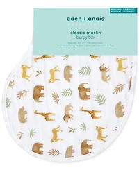 aden + anais Baby Boys or Baby Girls Tanzania Print Burpy Bib