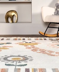 Nuloom Pearl Avianna Giraffe Kids Fringe Area Rug