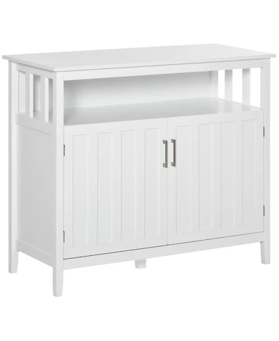 Homcom Hallway Sideboard Buffet Storage Cenza w/ Open Shelf & Cabinet,