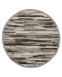 Lr Home Sweet Sinuo-121 4' x 4' Round Area Rug
