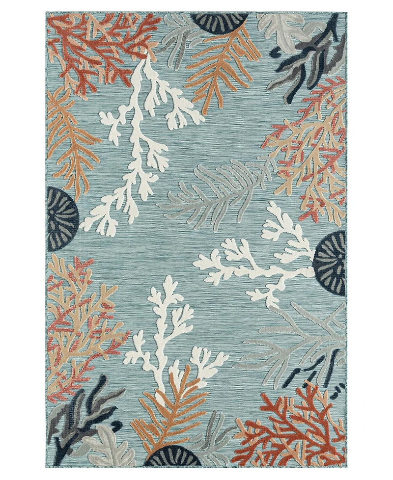 Lr Home Vance-10B 5' x 7' Outdoor Area Rug
