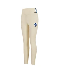 Women's Pro Standard Cream Los Angeles Rams Retro Classic Jersey Leggings