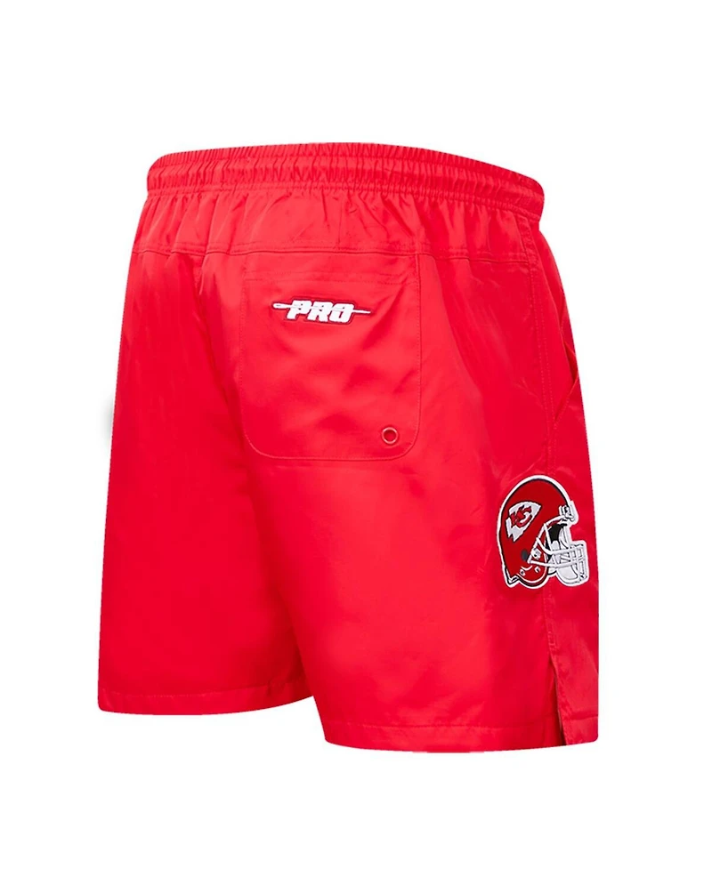 Men's Pro Standard Red Kansas City Chiefs Woven Shorts