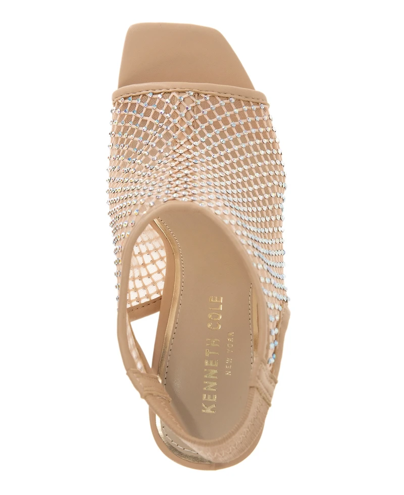 Kenneth Cole New York Women's Hayley Jewel Slingback Heels