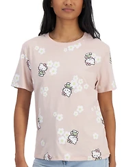 Love Tribe Juniors' Hello Kitty Crewneck T-Shirt