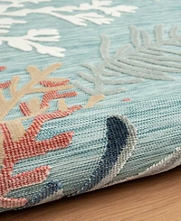 Lr Home Vance-10B 7'9" x 9'9" Outdoor Area Rug