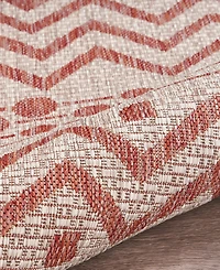 Closeout! Lr Home Sunny SUNSH81242 7'9" x 9'9" Outdoor Area Rug