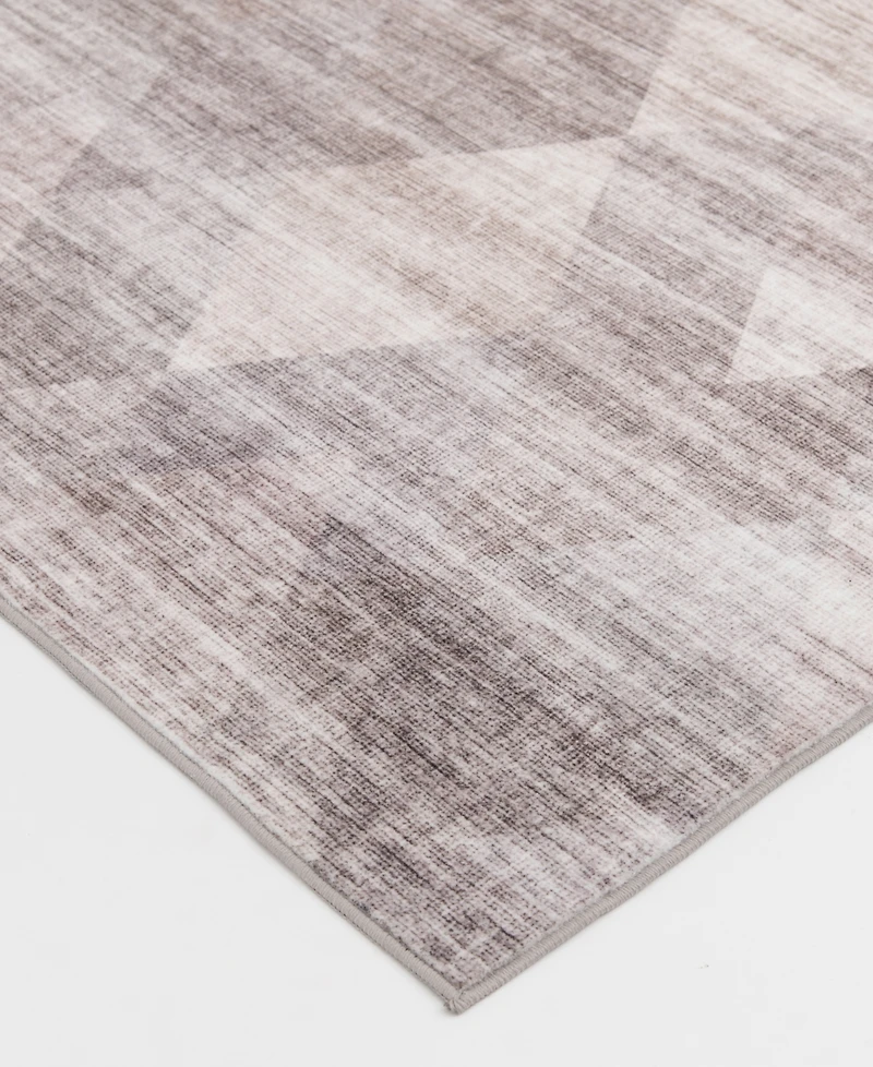 Mink Home Velvet Touch Washable Ne-001 5' x 7' Area Rug